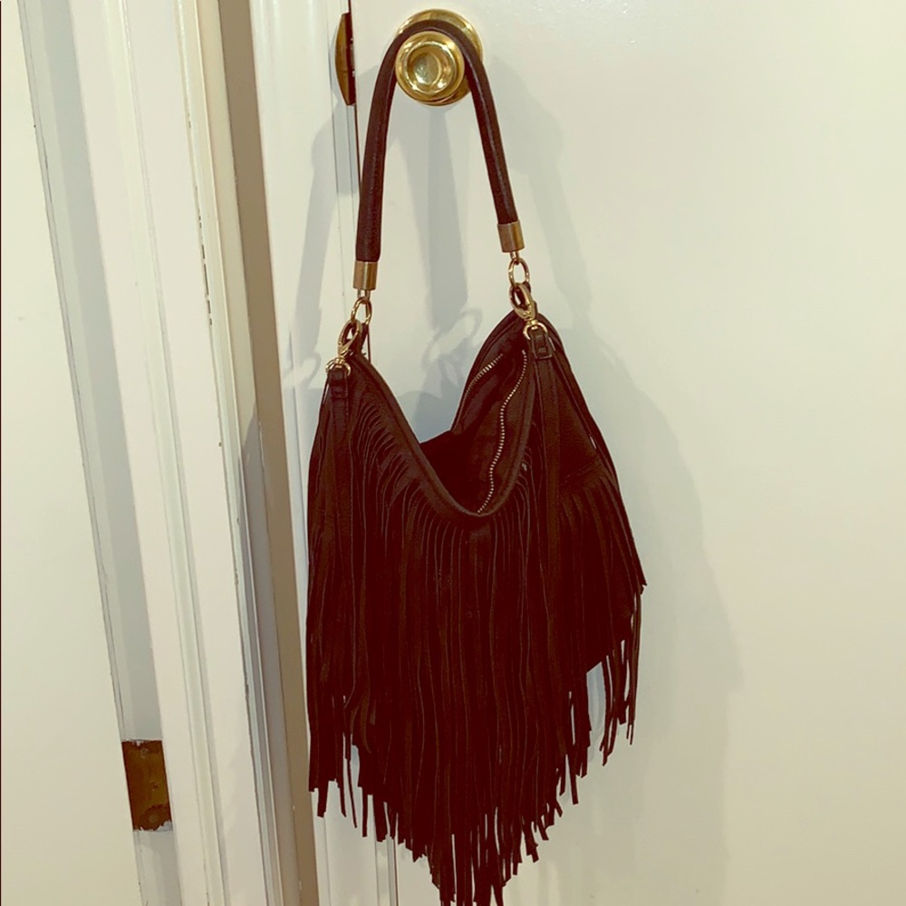 Fringe purse